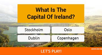 Geography Quiz Test: Only Americans With A PhD Know The Capitals Of These 27 European Countries