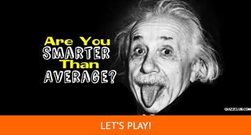 IQ Quiz Test: Are You Smarter Than The Average Person?