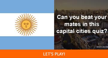 Geography Quiz Test: Can you beat your mates in this capital cities quiz?
