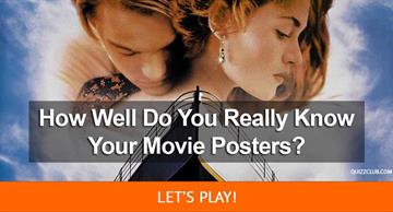 Movies & TV Quiz Test: How Well Do You Really Know Your Movie Posters?