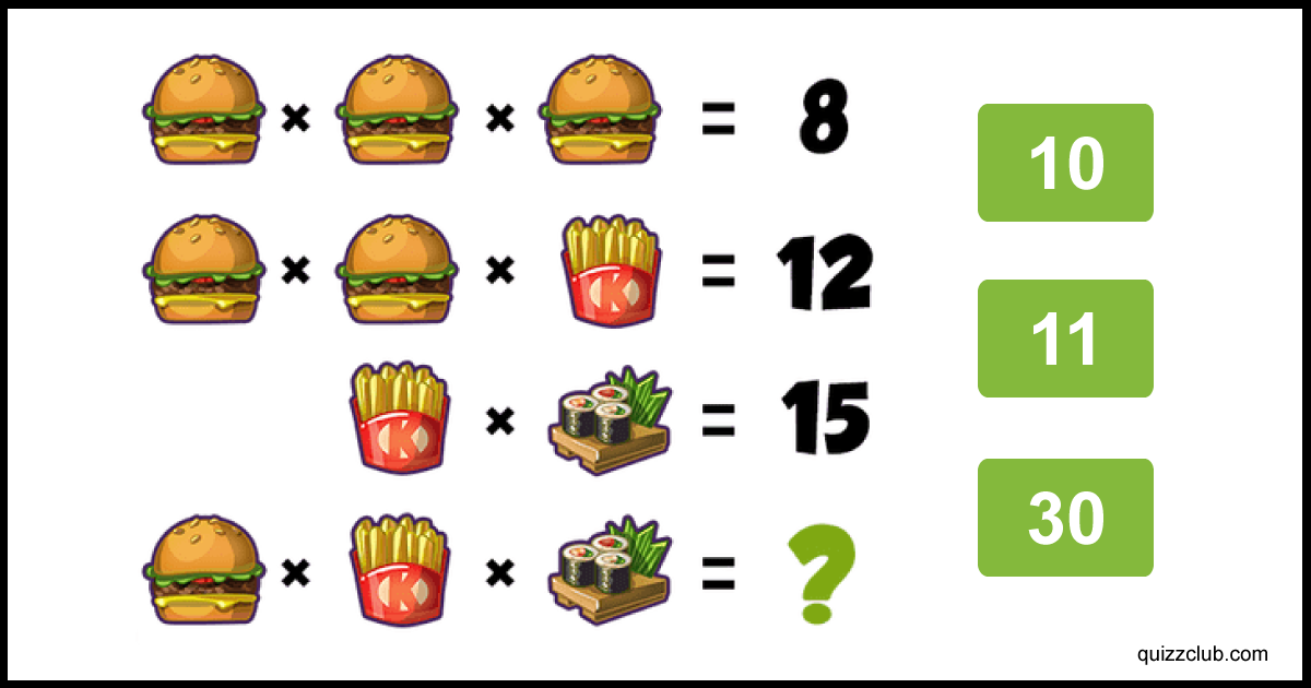 Advanced math riddles | Trivia Quiz | QuizzClub