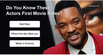 Movies & TV Quiz Test: Do You Know These Actors And Actresses First Movie Roles?