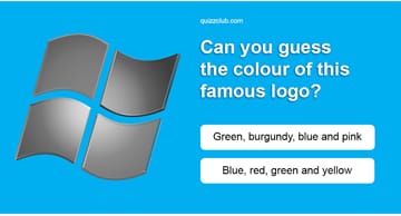 color Quiz Test: Can You Guess The Color Of These Famous Logos?