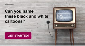Movies & TV Quiz Test: Can You Name These Black And White Cartoons?