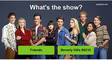 Movies & TV Quiz Test: Can you guess the 90s TV show from the picture?