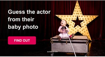 Movies & TV Quiz Test: Can you guess the famous actor from their baby photo?
