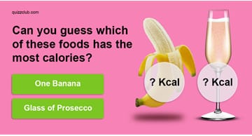 knowledge Quiz Test: Can you guess which of these foods has the most calories