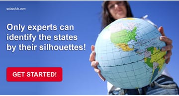 Geography Quiz Test: Only U.S. Geography Experts Can Identify The States By Their Silhouettes!