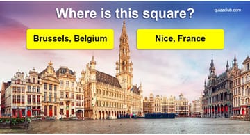 Geography Quiz Test: Can You Identify The Major City Based On Their Central Square?