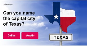 Geography Quiz Test: Can You Name The Capital City Of These U.S. States?