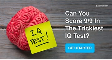 IQ Quiz Test: Can You Score 9/9 In The Trickiest IQ Test?