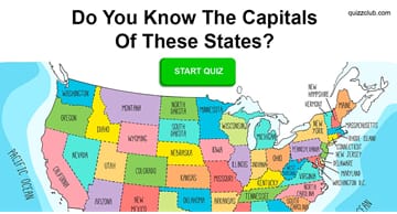 Geography Quiz Test: Only 3% Of Americans Know The Capitals Of These 18 States