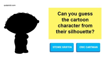 Movies & TV Quiz Test: Can you guess the cartoon character from their silhouette?