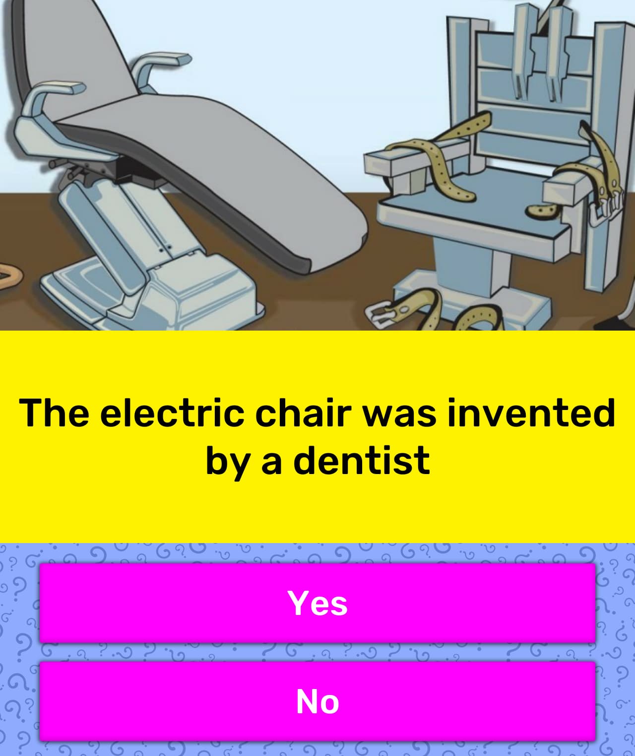 The Electric Chair Was Invented By A Trivia Answers