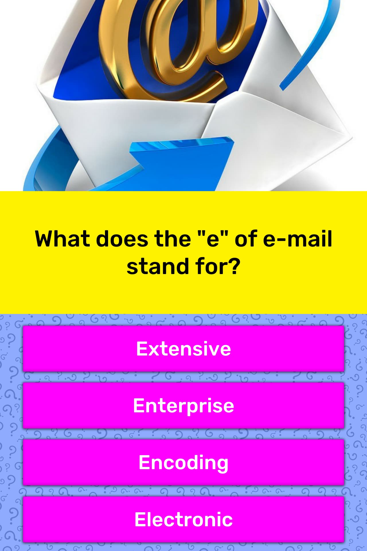 what-does-the-e-of-e-mail-stand-for-trivia-questions-quizzclub