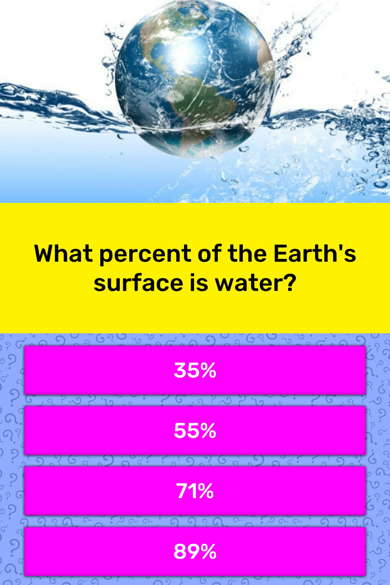 what-percent-of-the-earth-s-surface-trivia-answers-quizzclub