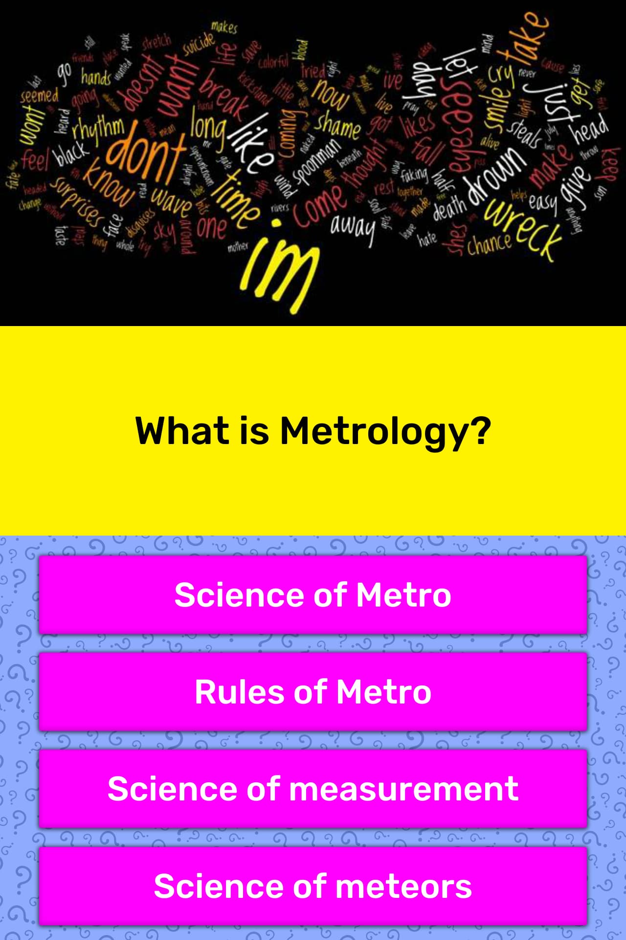 what-is-metrology-trivia-questions-quizzclub