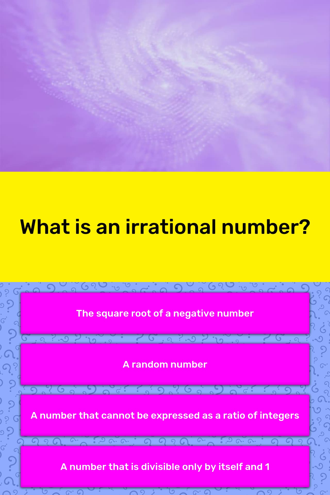what-is-an-irrational-number-trivia-answers-quizzclub