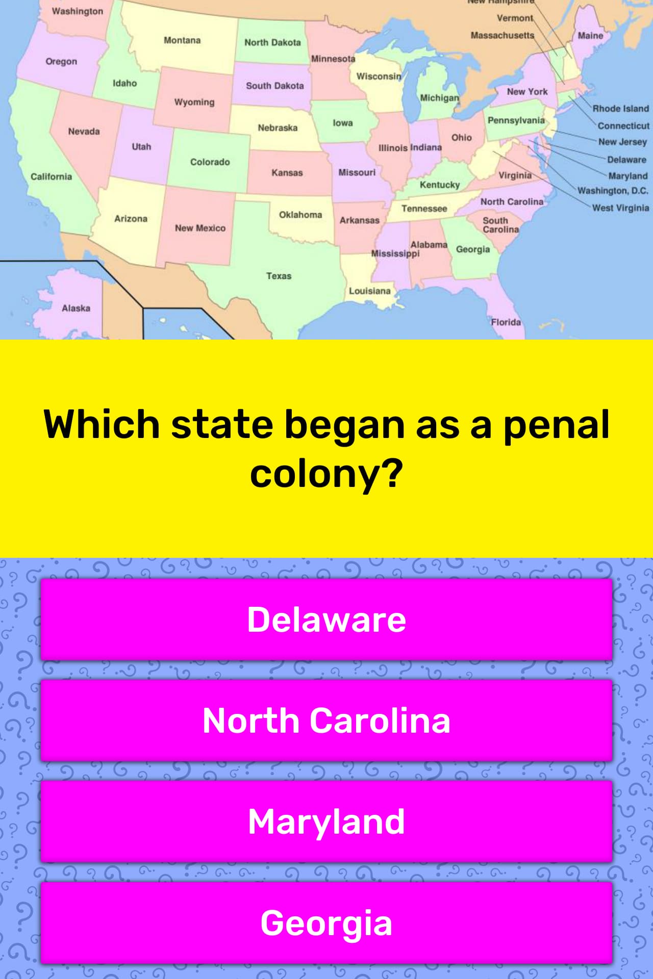 which-state-began-as-a-penal-colony-trivia-answers-quizzclub