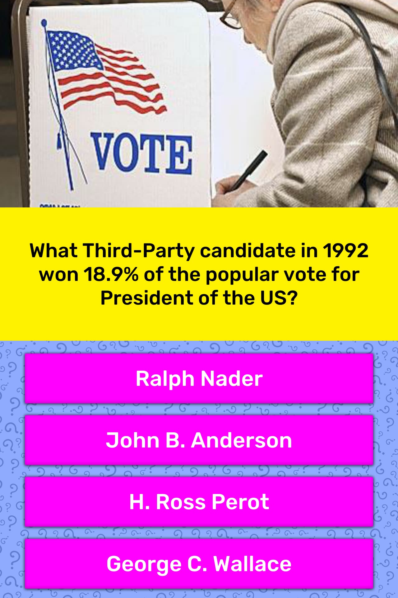 what-third-party-candidate-in-1992-trivia-answers-quizzclub