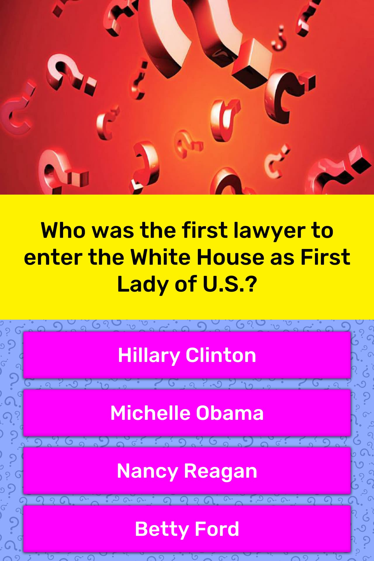 Who was the first lawyer to enter... | Trivia Answers ...