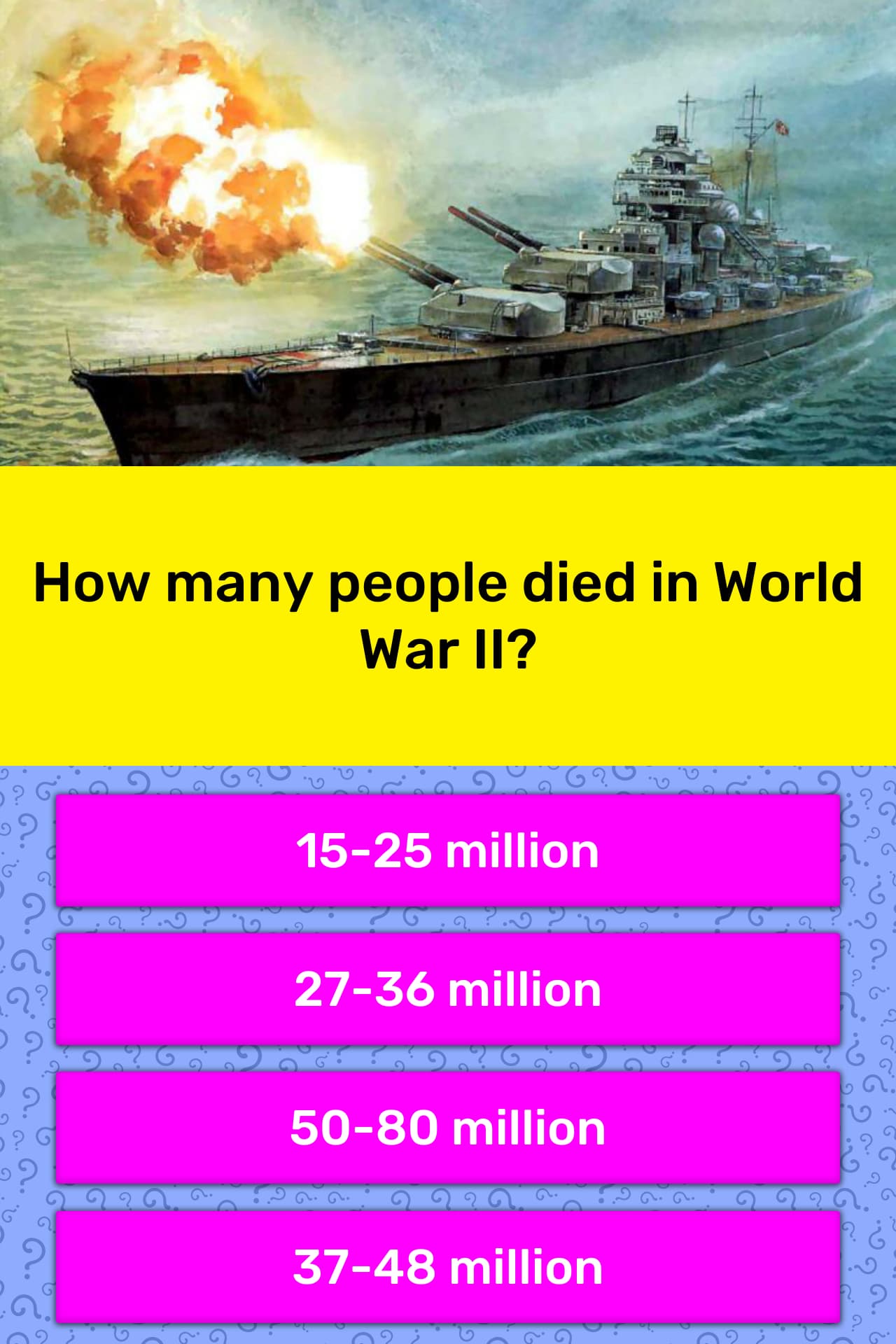 How Many Died World War 1 And 2