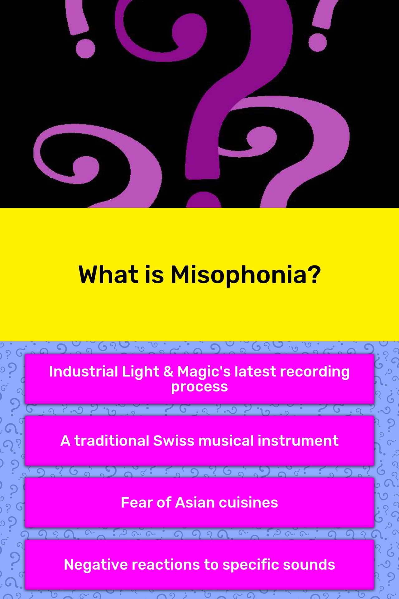 What Is Misophonia 