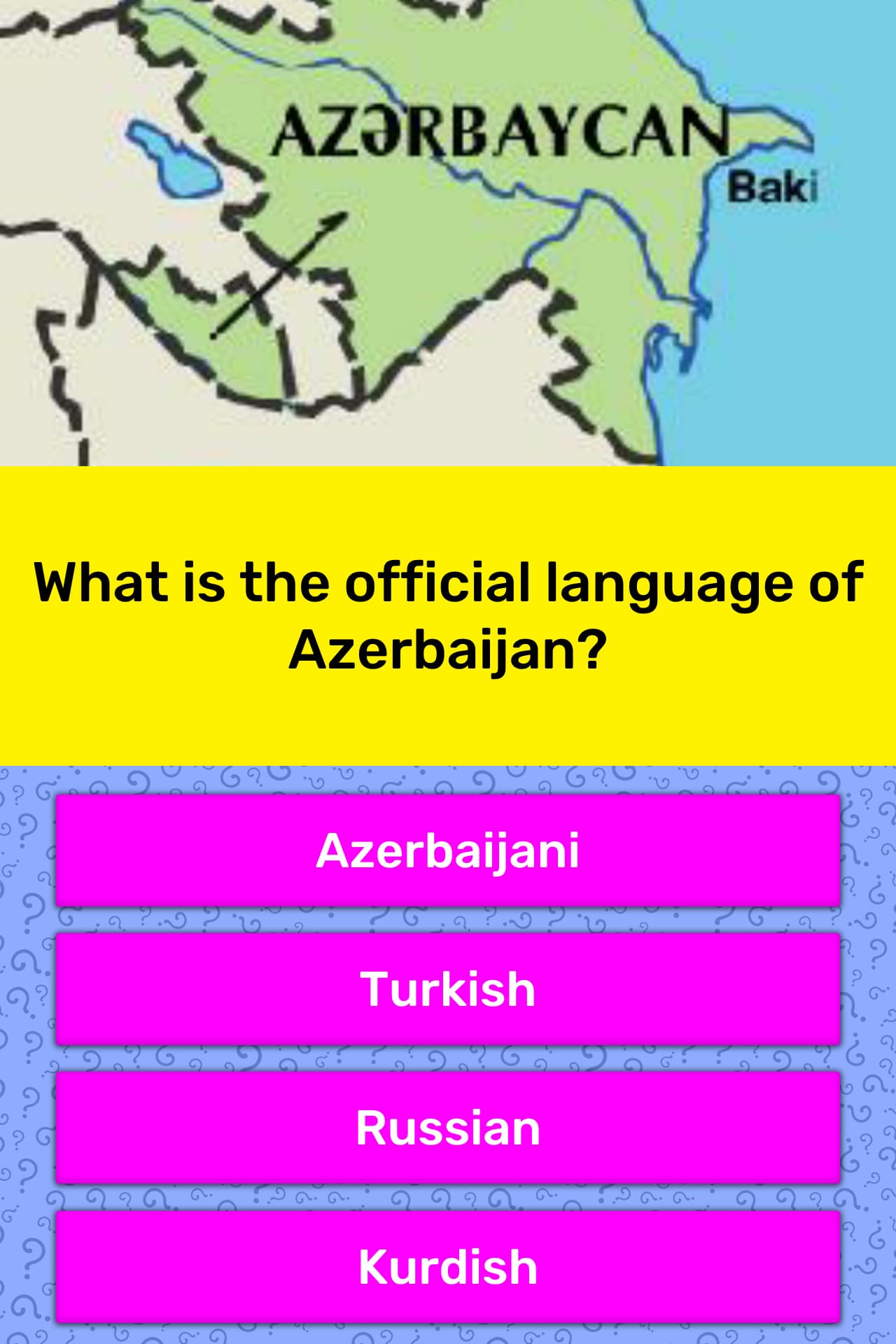 What is the official language of... | Trivia Answers ...