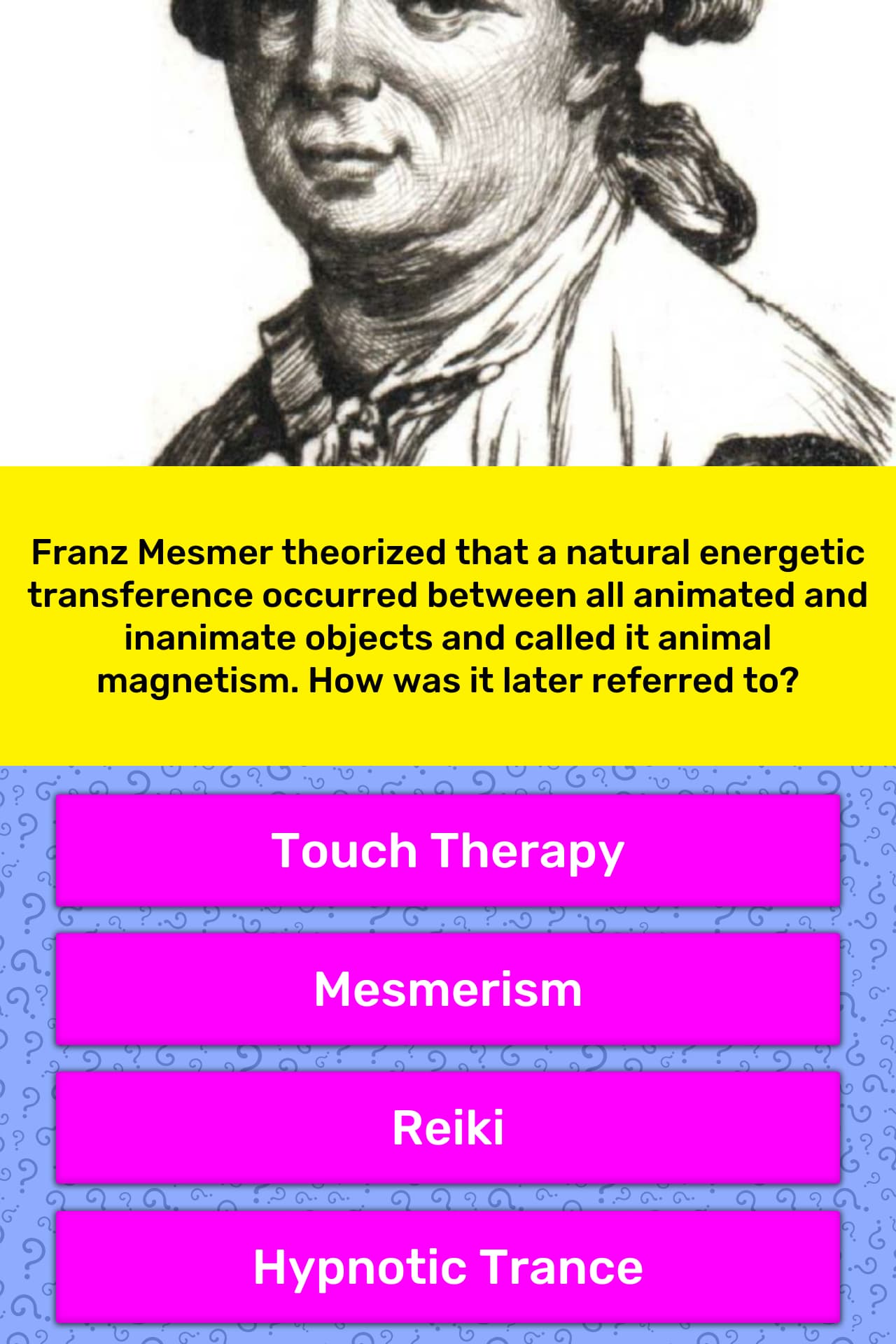 franz mesmer 27 propositions