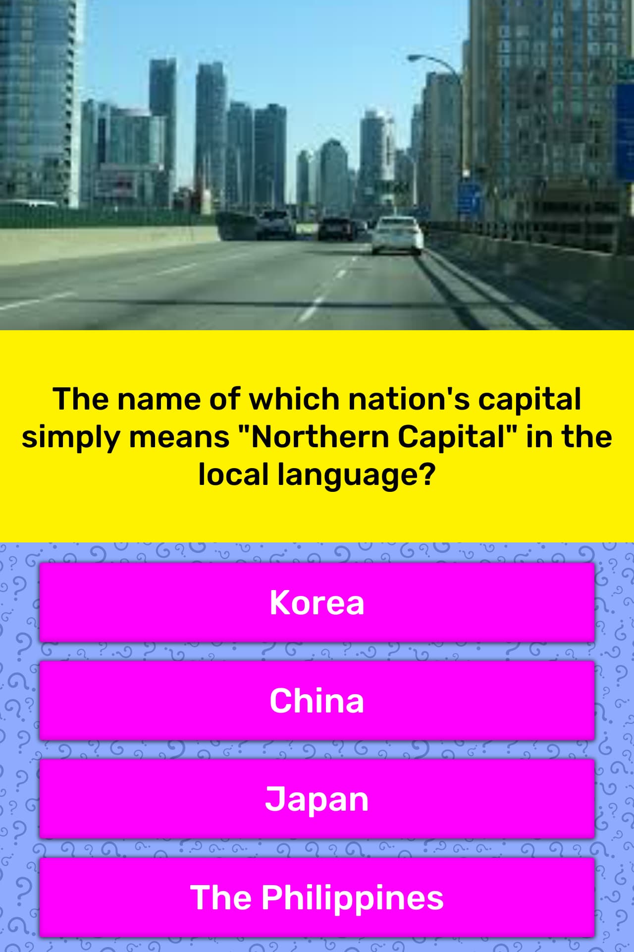 The Name Of Which Nation S Capital Trivia Answers Quizzclub