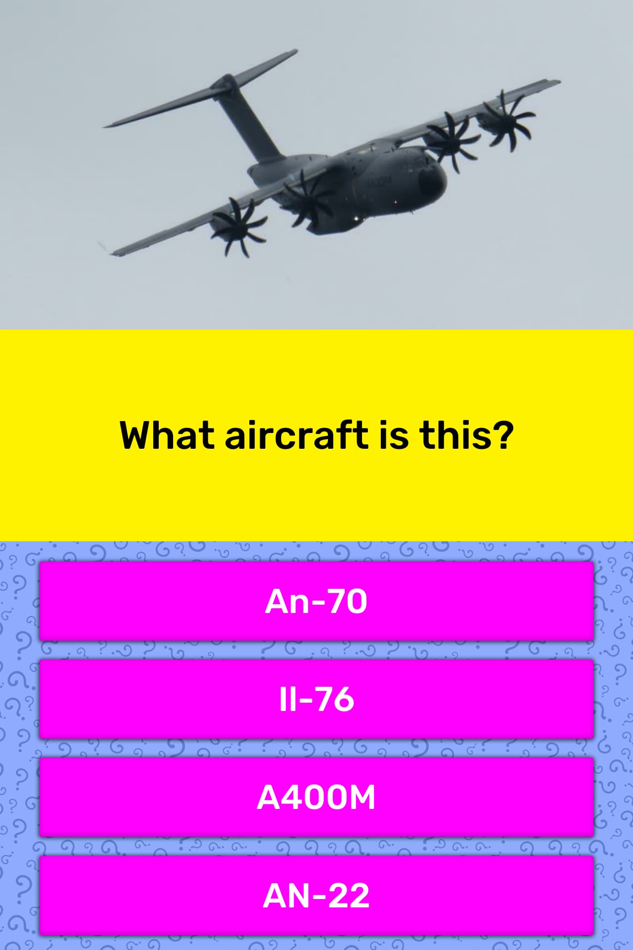 What Aircraft Is This Trivia Questions Quizzclub