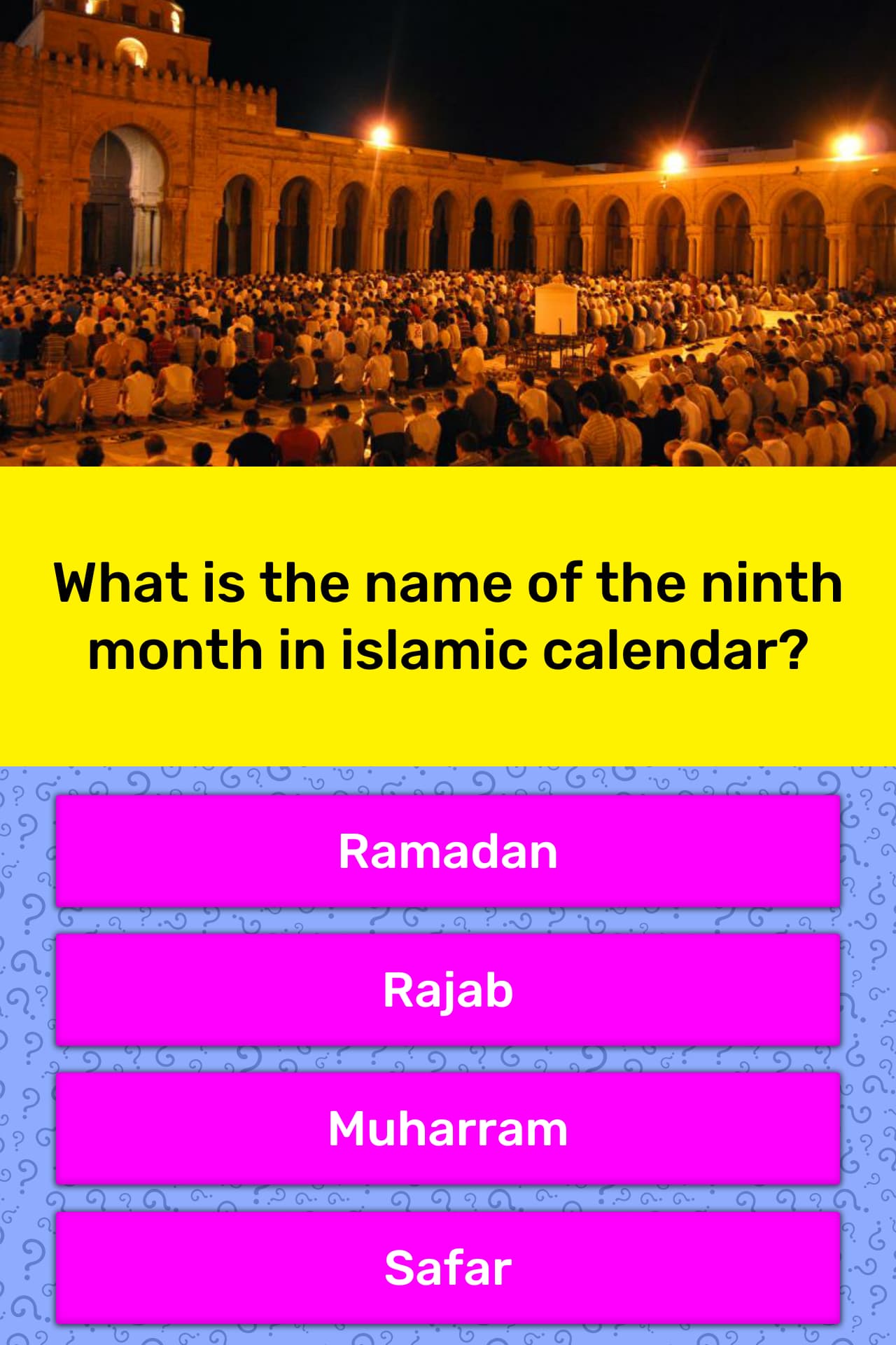 What Is The Name Of The Ninth Month Trivia Answers QuizzClub
