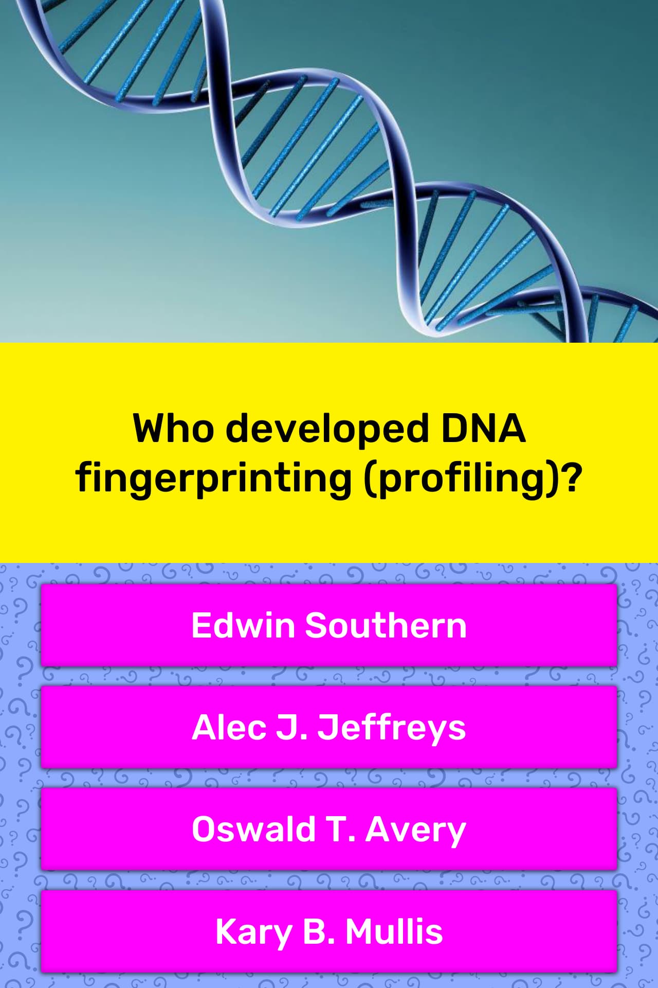 who-developed-dna-fingerprinting-trivia-answers-quizzclub