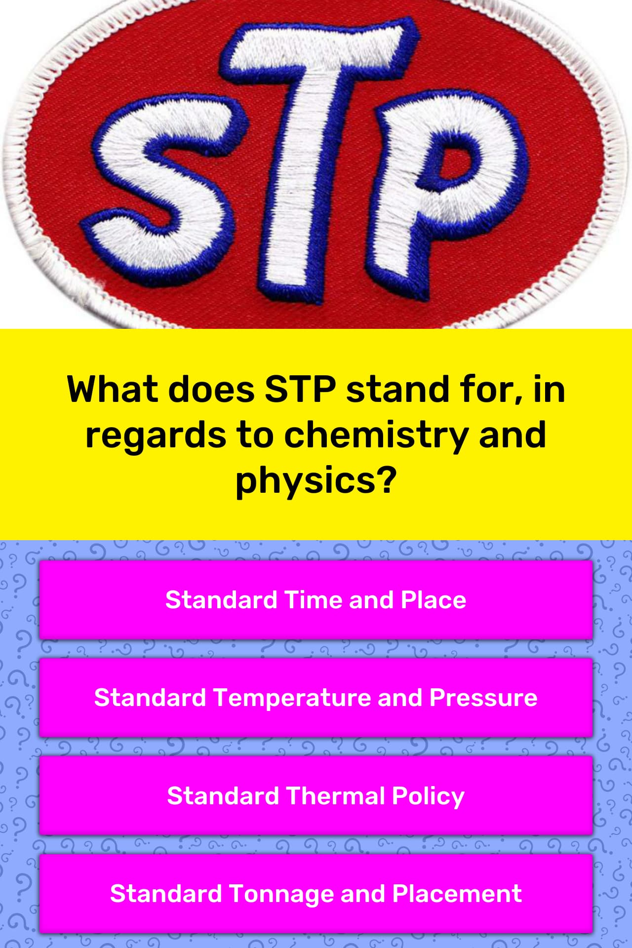 What Stp Stand For