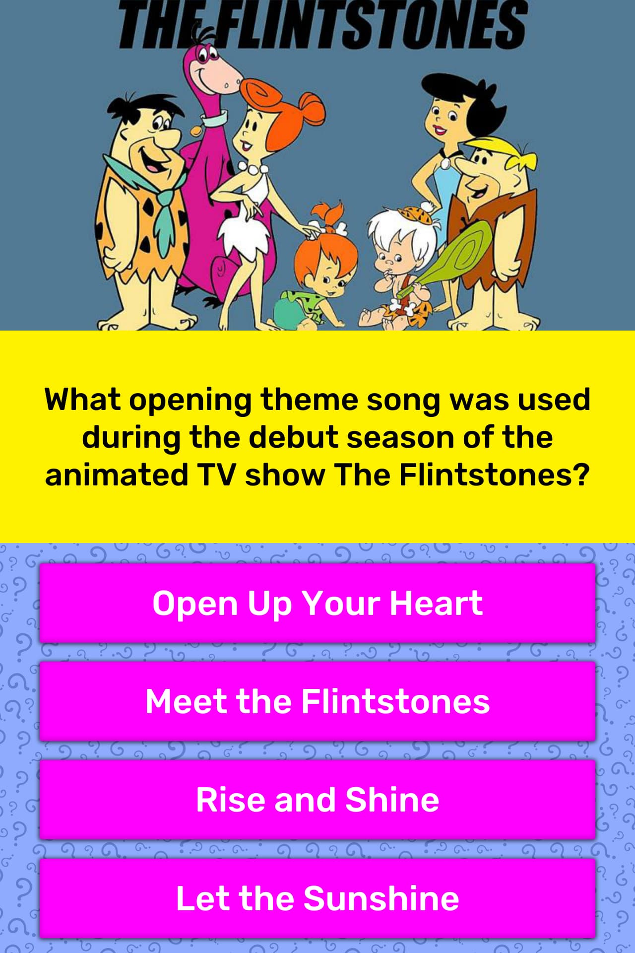 flintstones debut