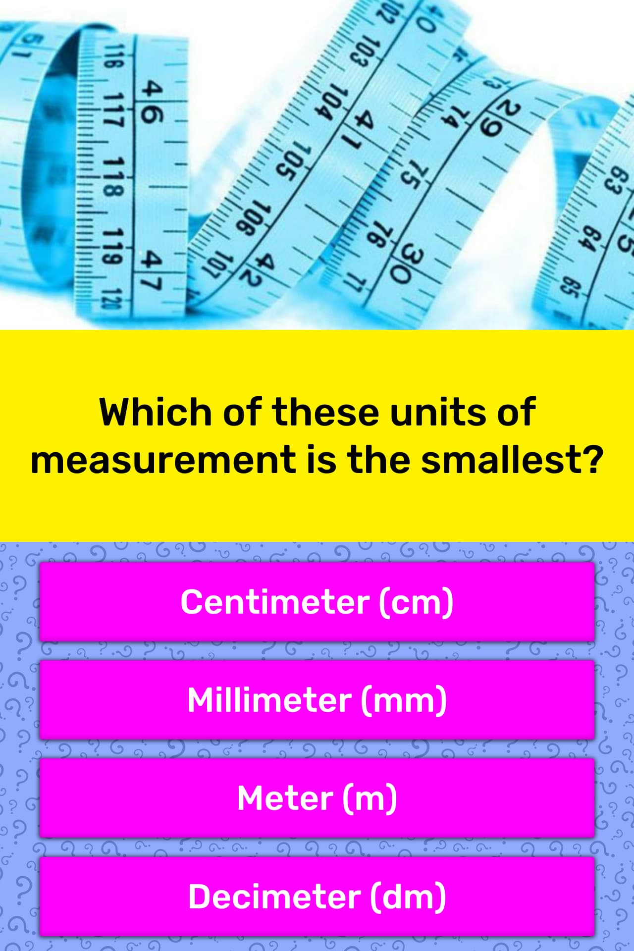 To measure is to know