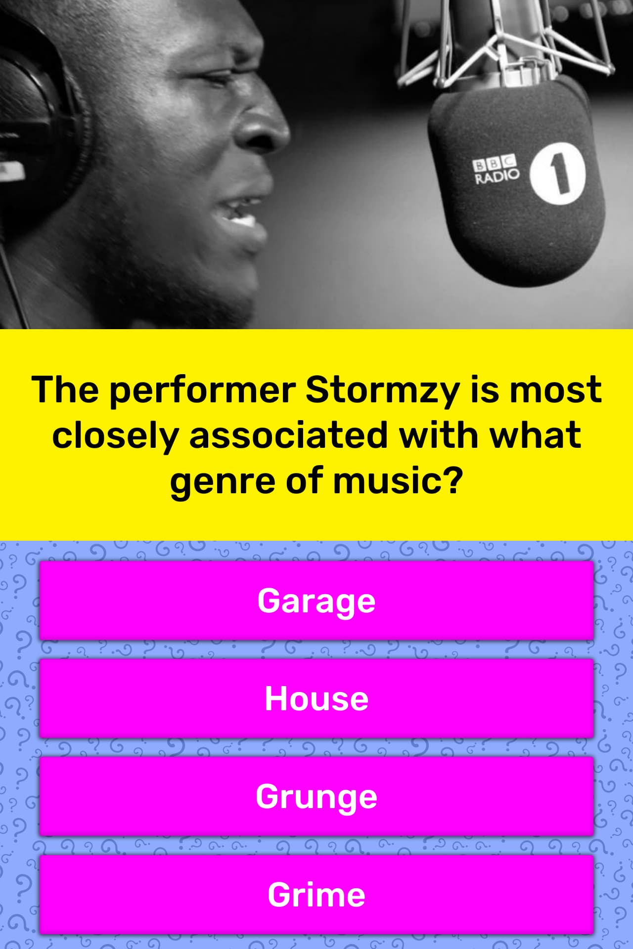 The Performer Stormzy Is Most Trivia Answers Quizzclub