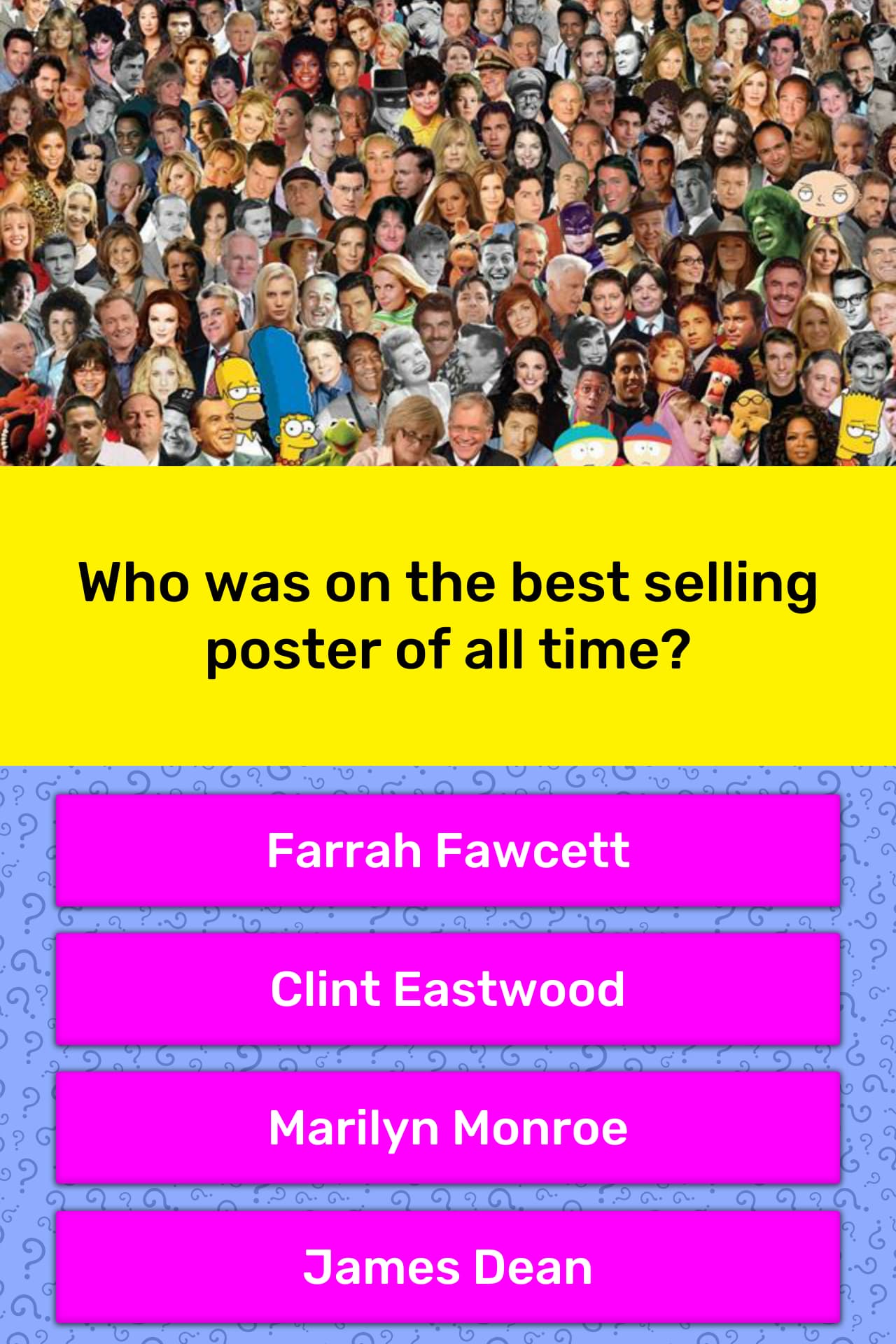 who-was-on-the-best-selling-poster-trivia-questions-quizzclub