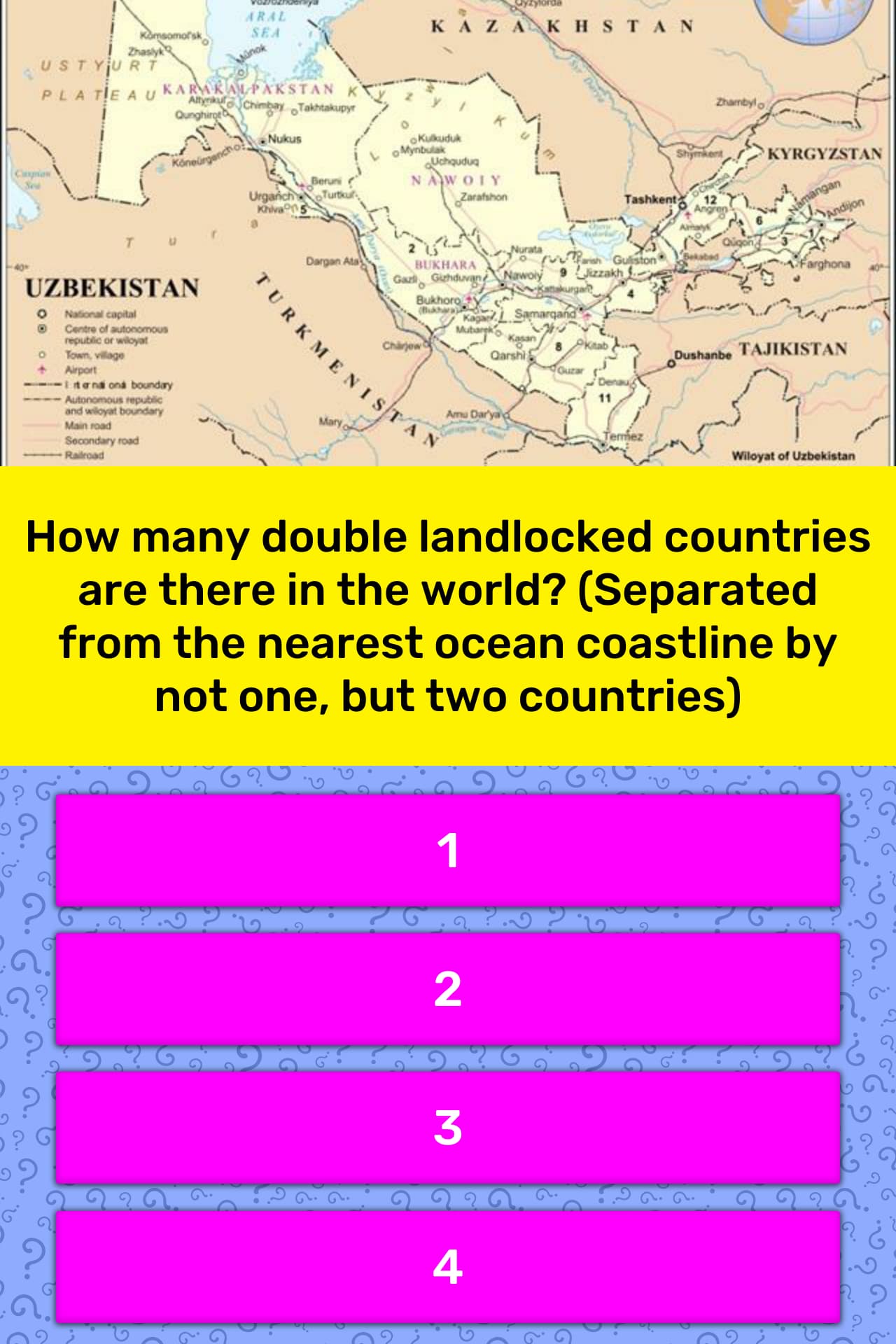 How Many Landlocked Countries Are There In The World