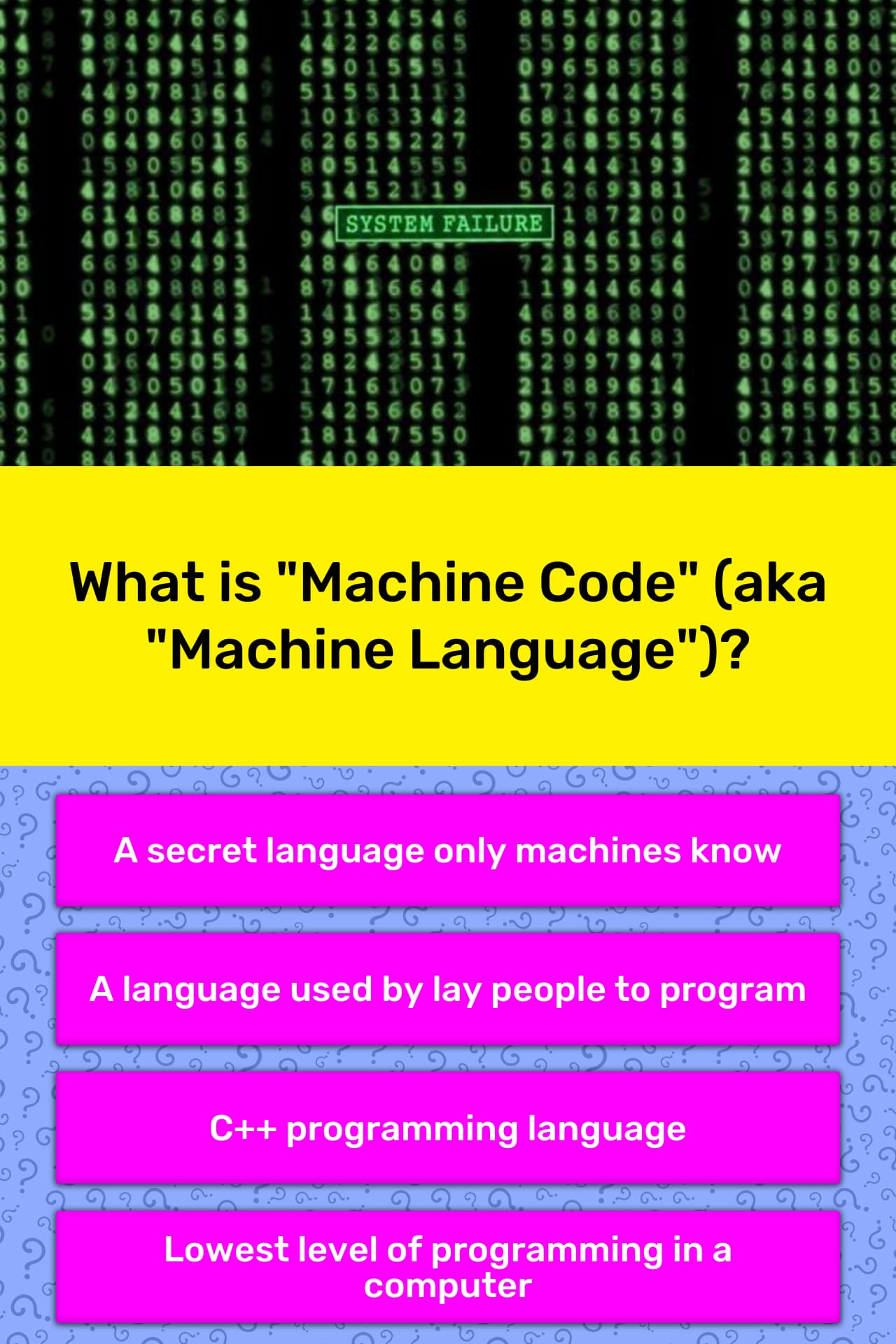 what-is-machine-code-aka-machine-trivia-questions-quizzclub