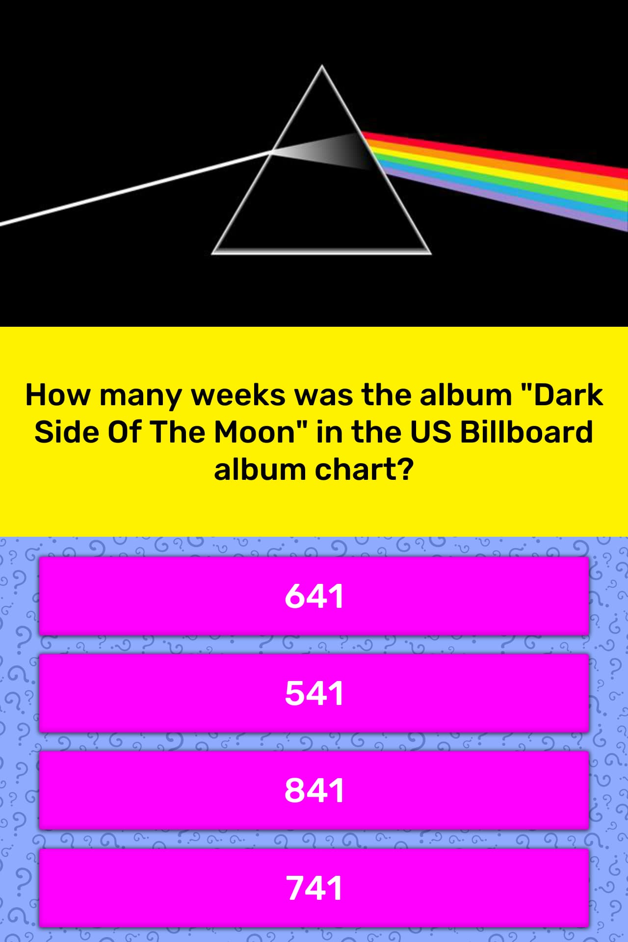 Dark Side Of The Moon Charts