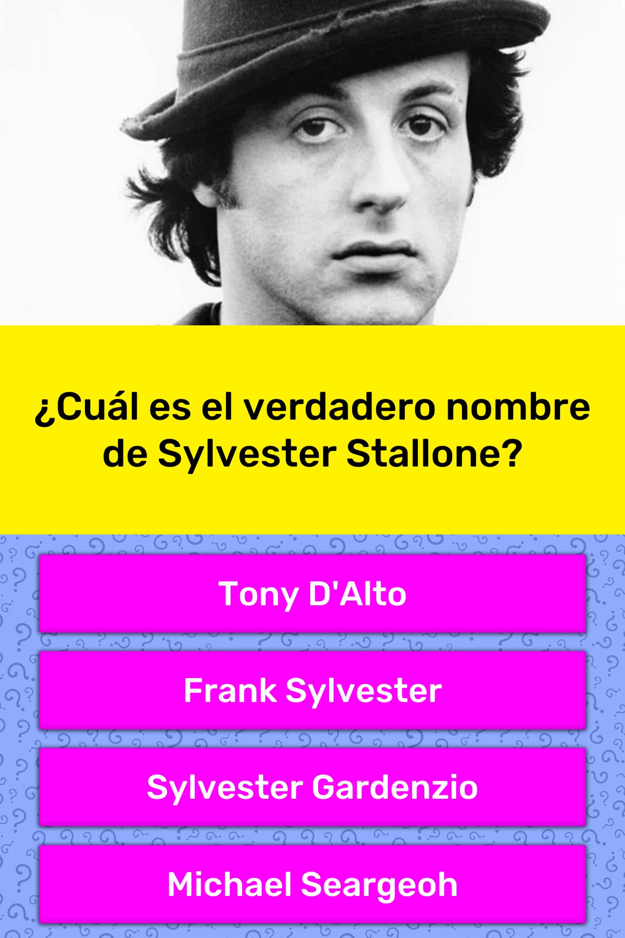 ¿Cuál es el verdadero nombre de...
