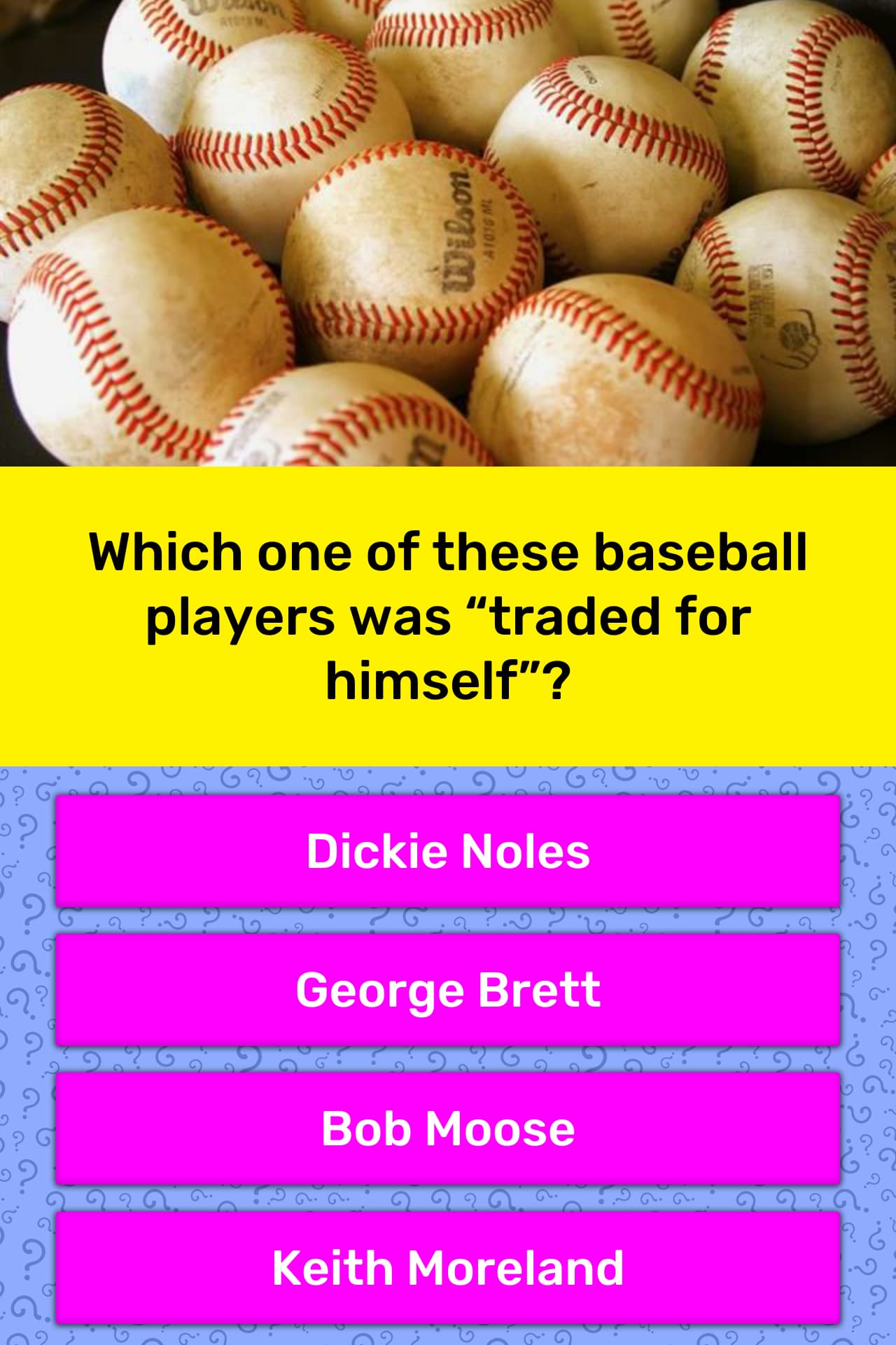 Which one of these baseball players... | Trivia Questions | QuizzClub