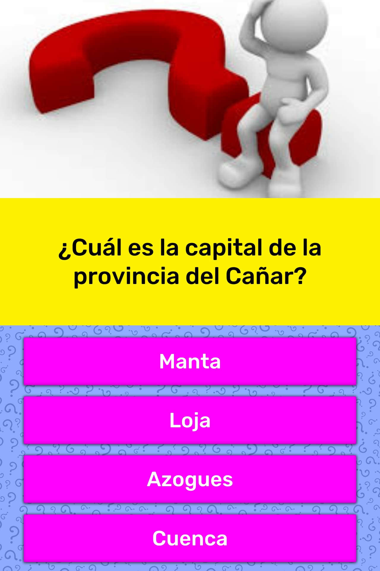 Cual Es La Capital De La Provincia La Respuesta De Trivia