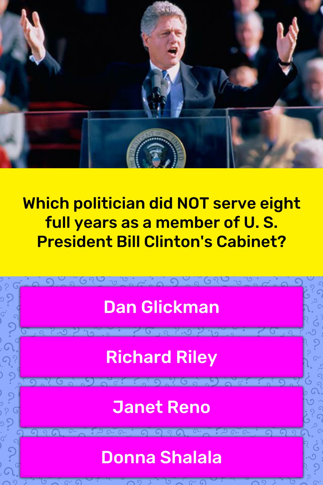 Which Politician Did Not Serve Eight Trivia Answers Quizzclub