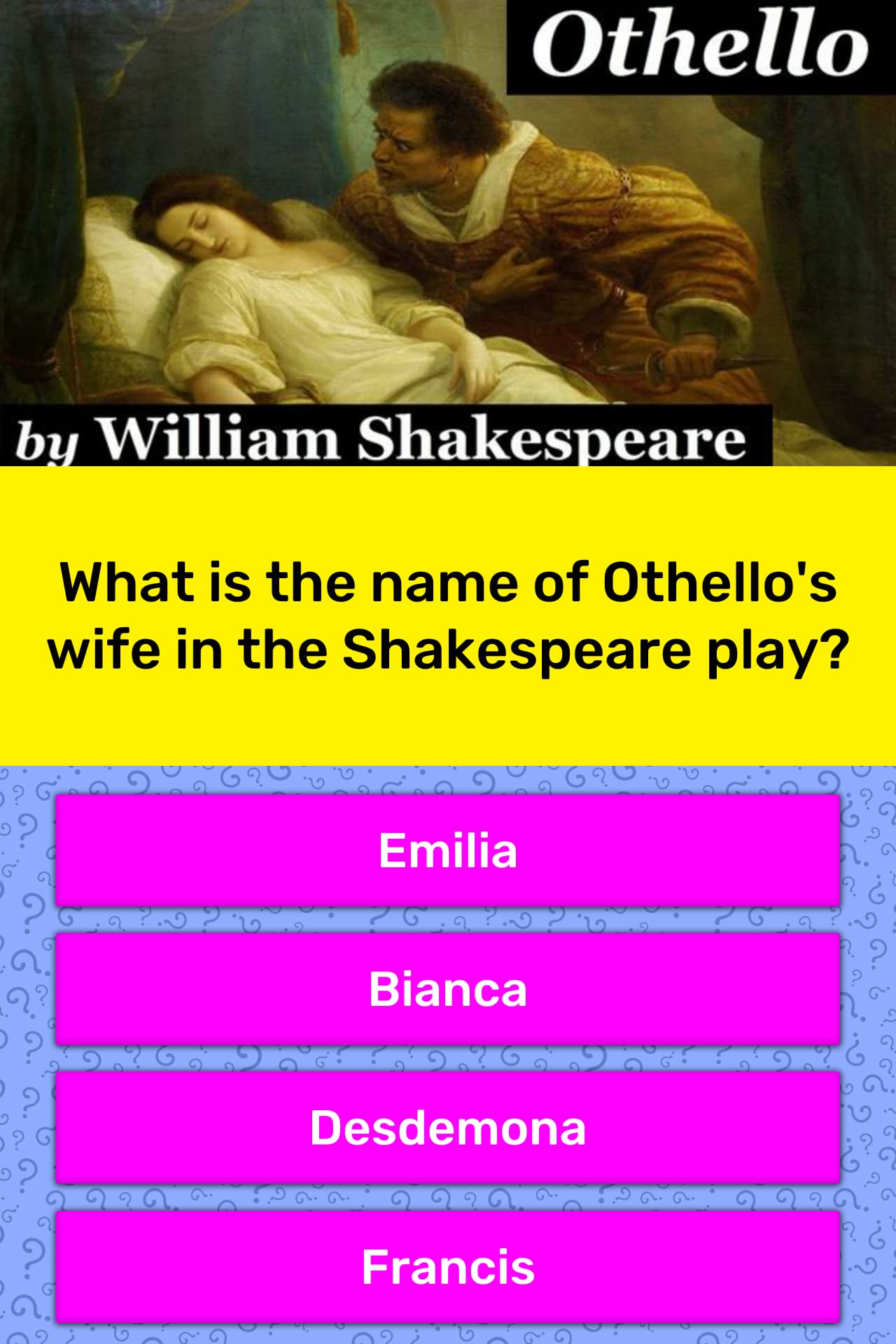 othello wife othello wife