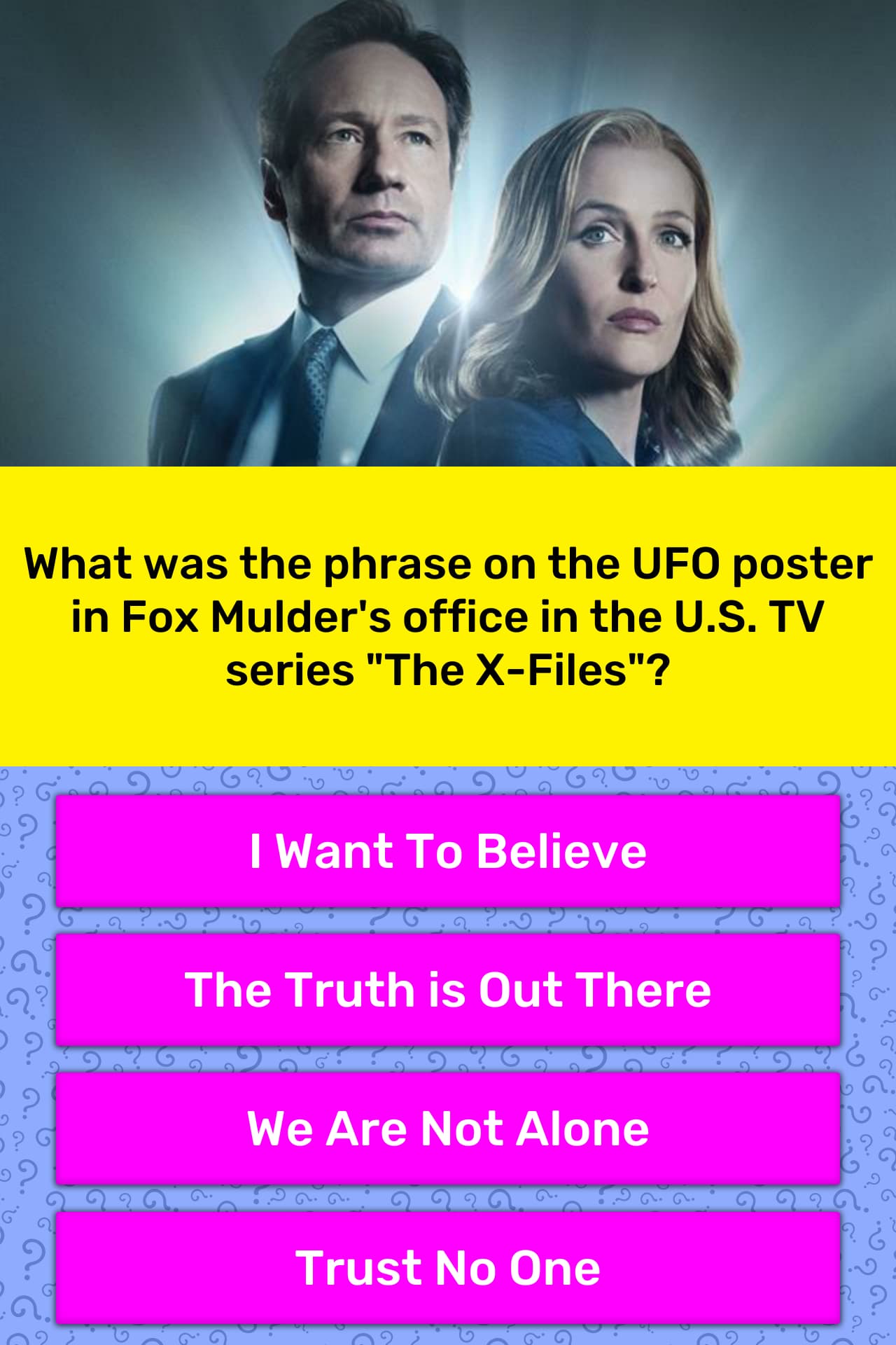 What Was The Phrase On The Ufo Trivia Answers Quizzclub