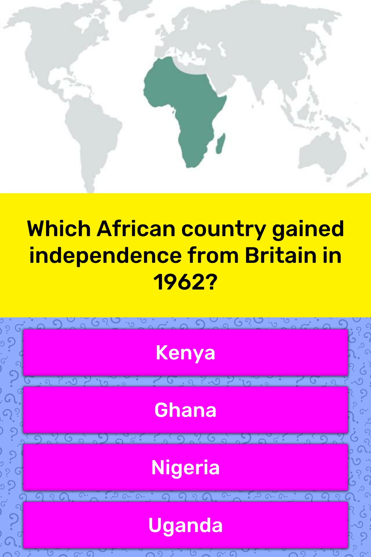 which-african-country-gained-trivia-answers-quizzclub