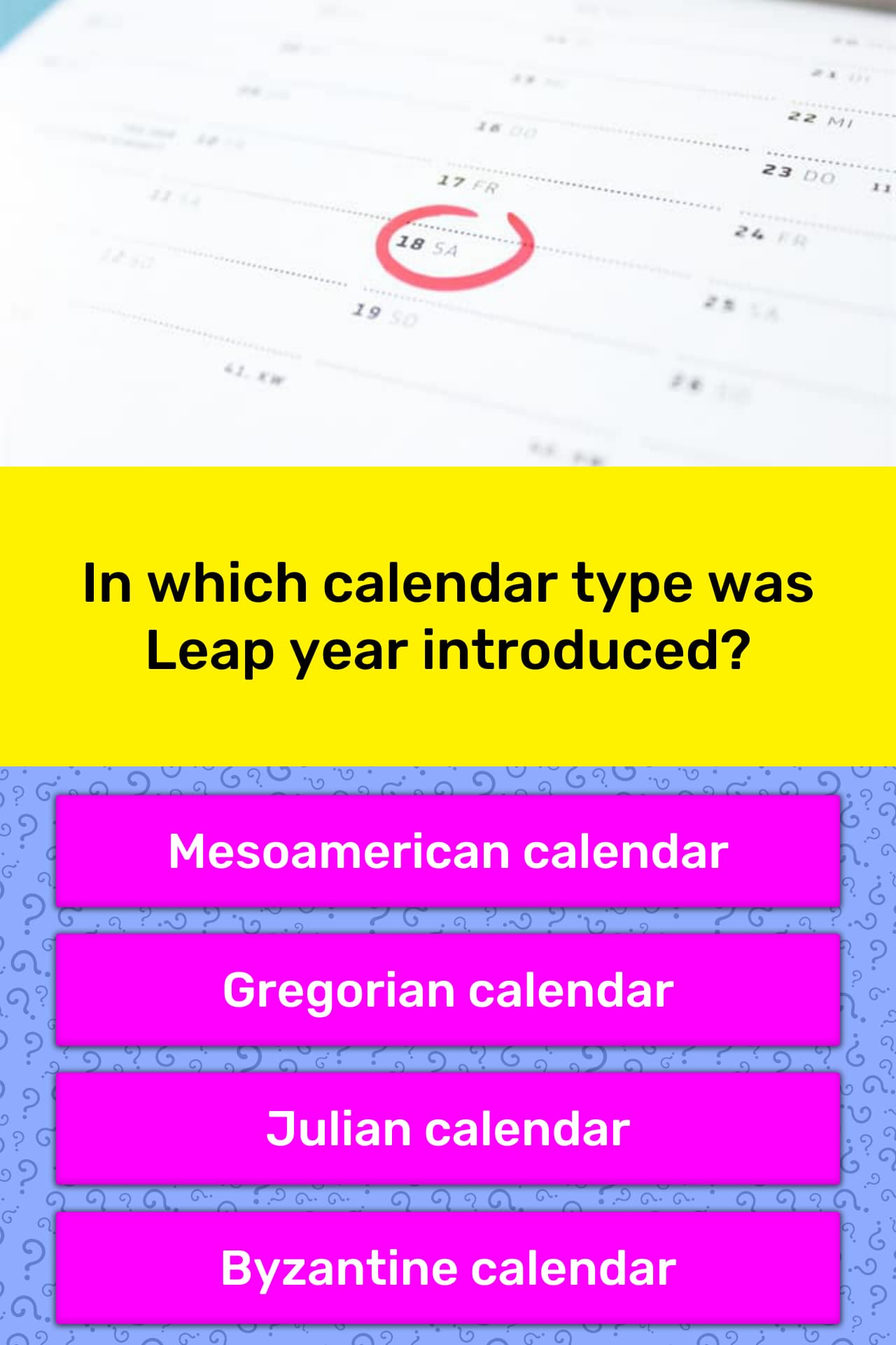 Featured image of post Julian Calendar For Leap Year : The julian calendar was introduced by julius caesar in 45 bc.