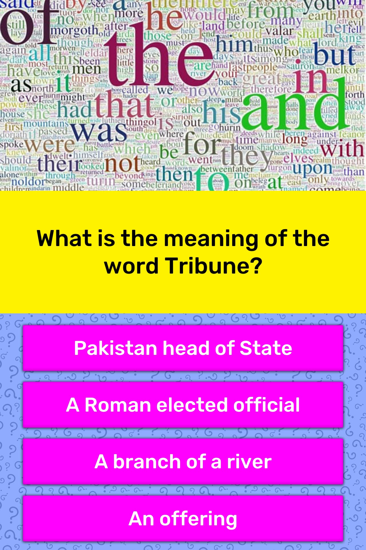 what-is-the-meaning-of-the-word-tribune-trivia-answers-quizzclub